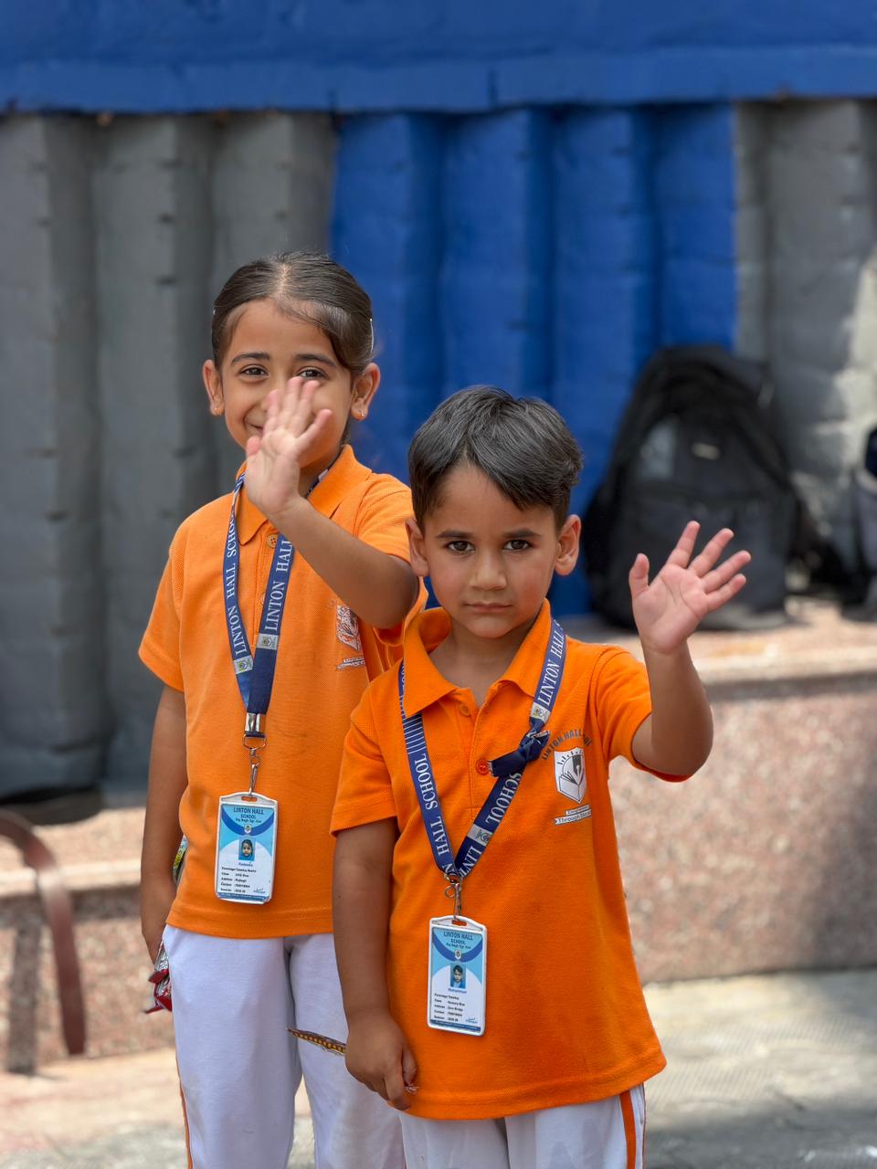 Young children participating in classroom activities